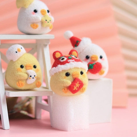 Baby Duck - DIY Felt Painting Kit