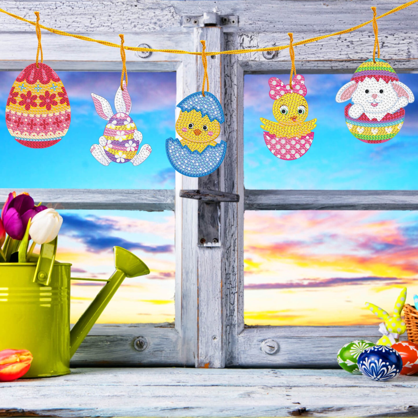 Easter Ornaments (10 Pack) - Diamond Painting Accessories