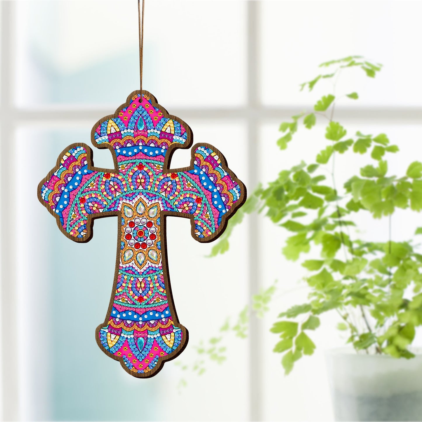 Cross Wooden Board - Diamond Painting Accessories