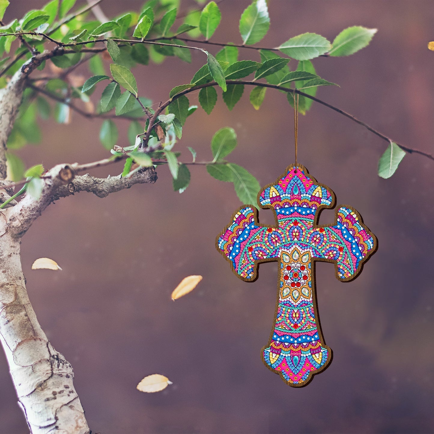 Cross Wooden Board - Diamond Painting Accessories