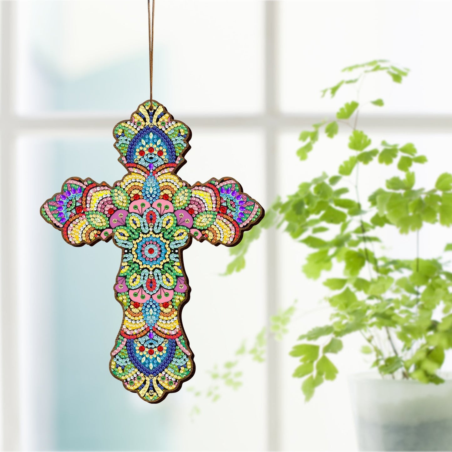 Cross Wooden Board - Diamond Painting Accessories