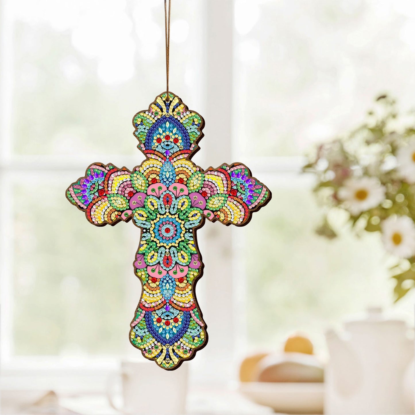 Cross Wooden Board - Diamond Painting Accessories