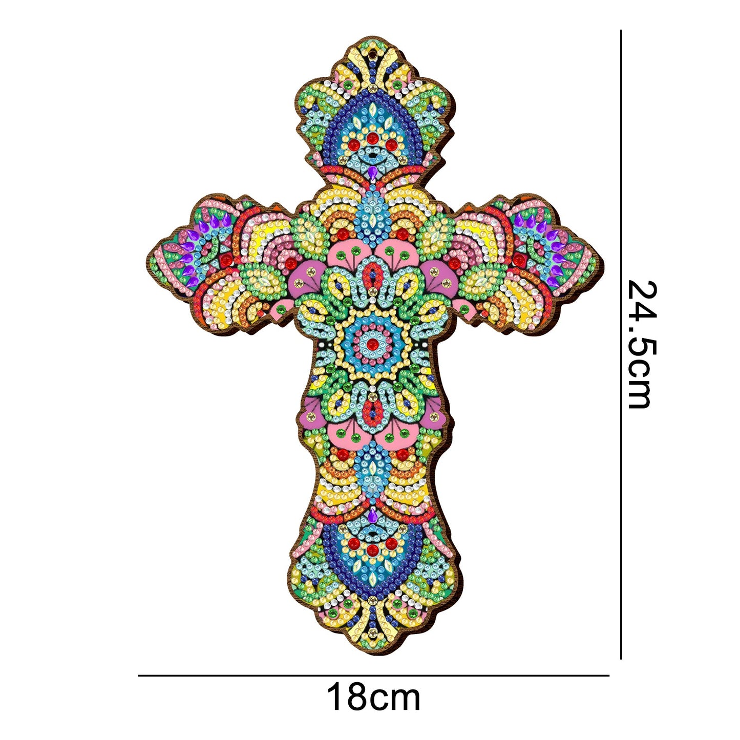 Cross Wooden Board - Diamond Painting Accessories