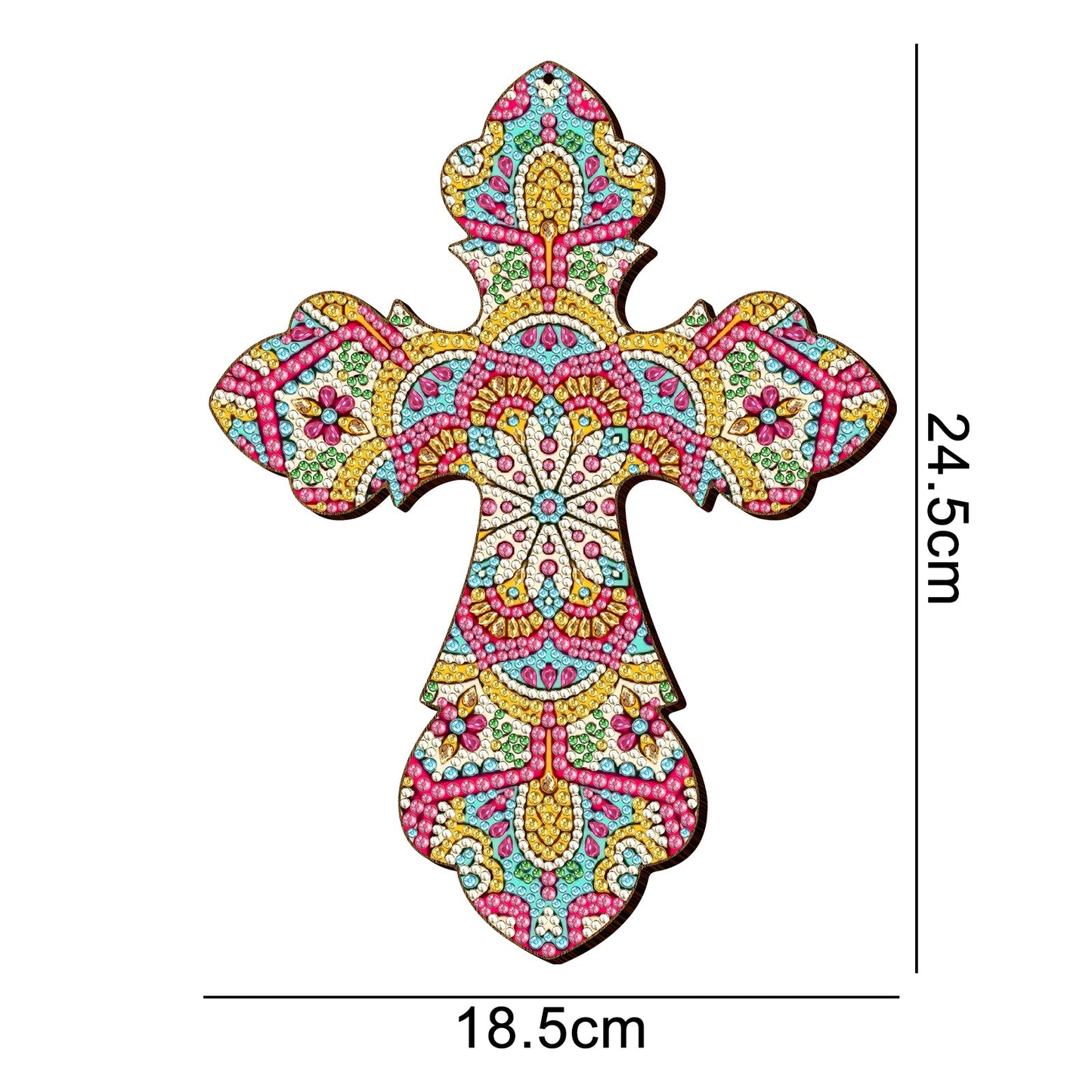 Cross Wooden Board - Diamond Painting Accessories