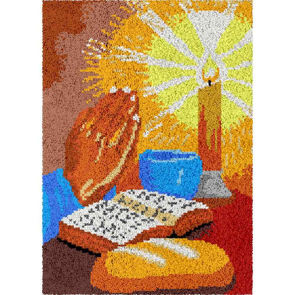 The Prayer - (23x33in - 60x85cm) - DIY Latch Hook Kit