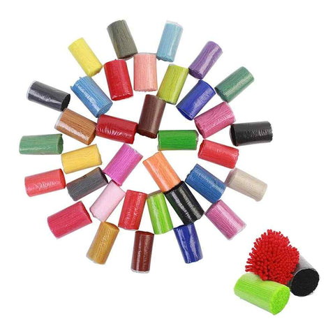 Red Bell Flower - (16x24in - 40x60cm ) - DIY Latch Hook Kit