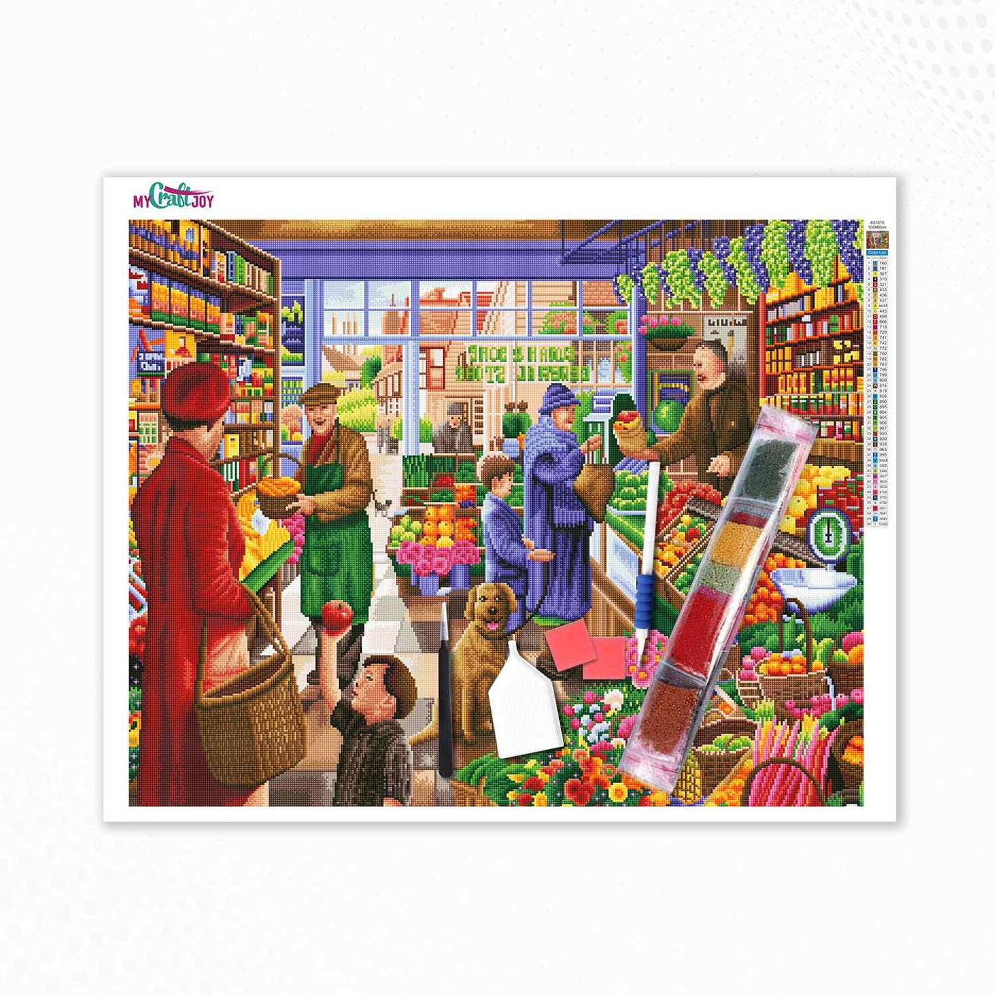 Village Grocer - Artist Choice DIY Diamond Painting Kit