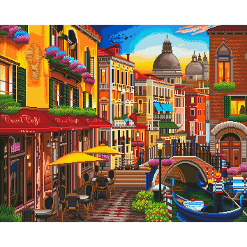 Venice Cafe - Artist Choice DIY Diamond Painting Kit