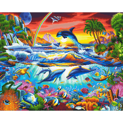 Ocean Fun - Artist Choice DIY Diamond Painting Kit