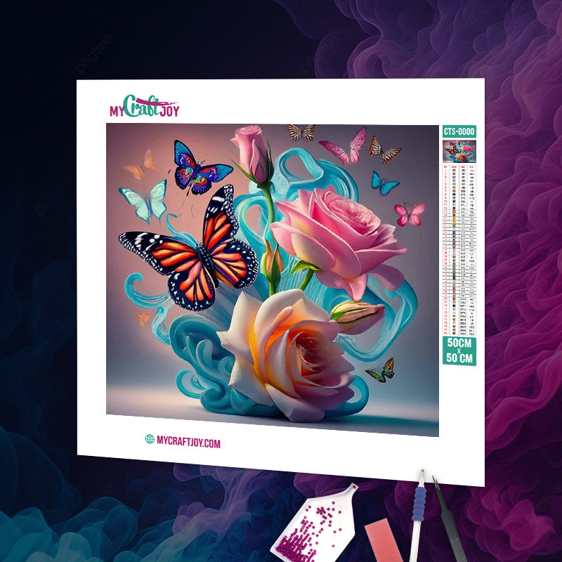 Rainbow Radiance - DIY Diamond Painting Kit