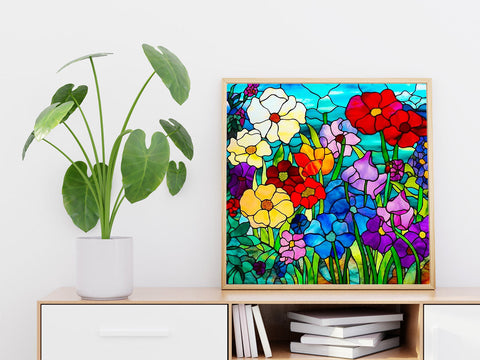 Stained Glass - DIY Diamond Painting Kit