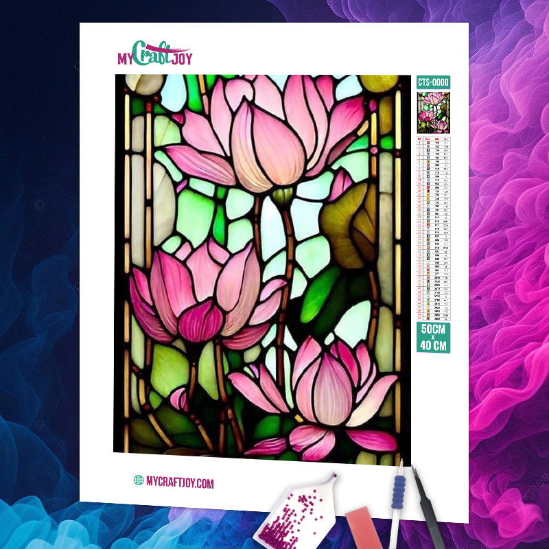 Stained Glass - DIY Diamond Painting Kit