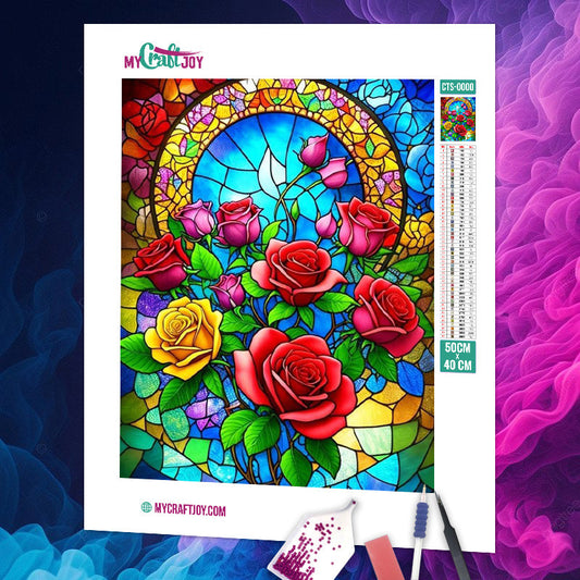 Stained Glass - DIY Diamond Painting Kit