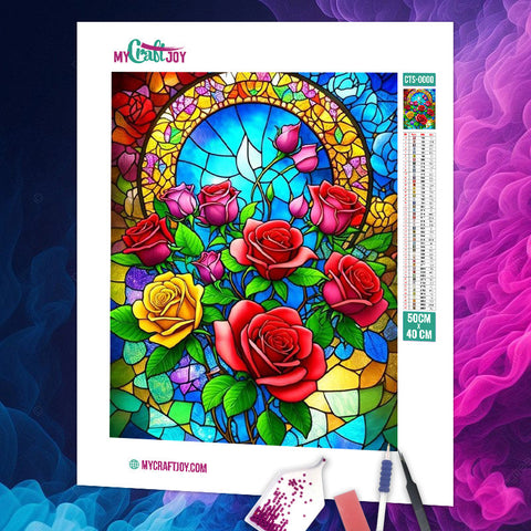 Stained Glass - DIY Diamond Painting Kit