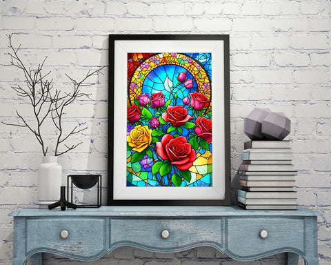 Stained Glass - DIY Diamond Painting Kit