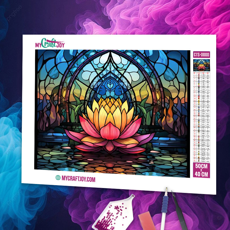 Stained Glass - DIY Diamond Painting Kit