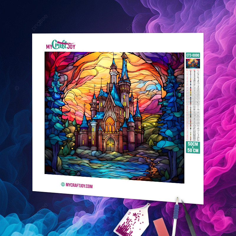 Stained Glass - DIY Diamond Painting Kit