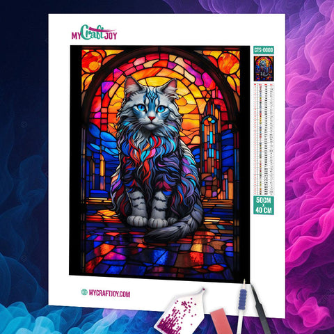 Stained Glass - DIY Diamond Painting Kit