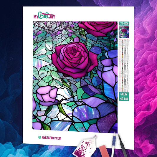 Stained Glass - DIY Diamond Painting Kit