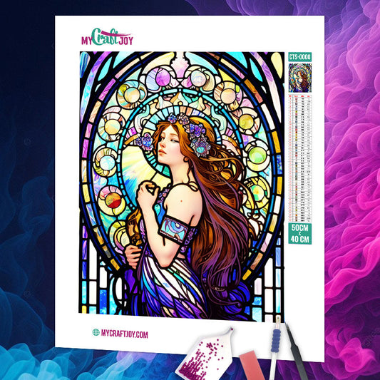 Stained Glass - DIY Diamond Painting Kit