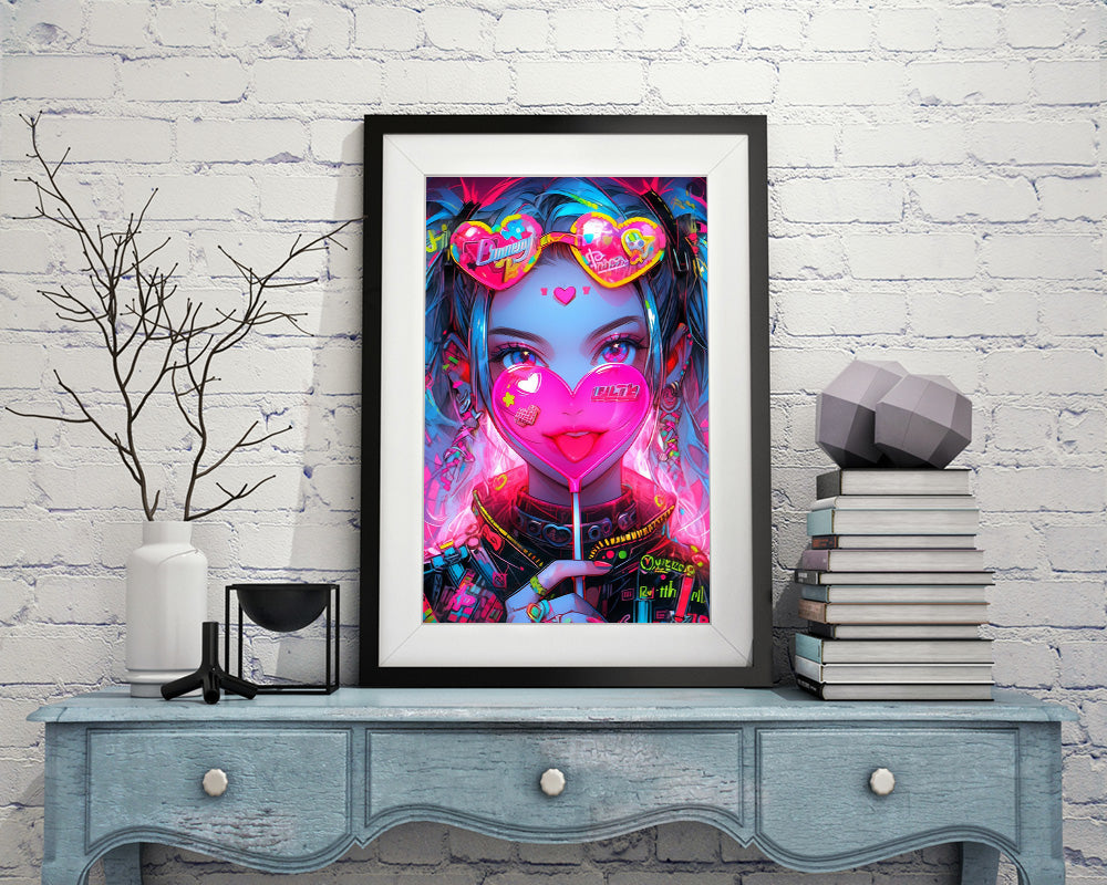 Neon Spectrum - DIY Diamond Painting Kit