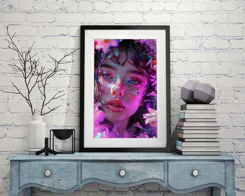 Neon Spectrum - DIY Diamond Painting Kit