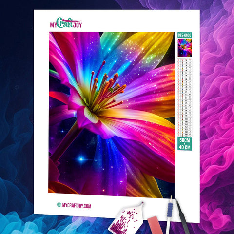 Neon Spectrum - DIY Diamond Painting Kit