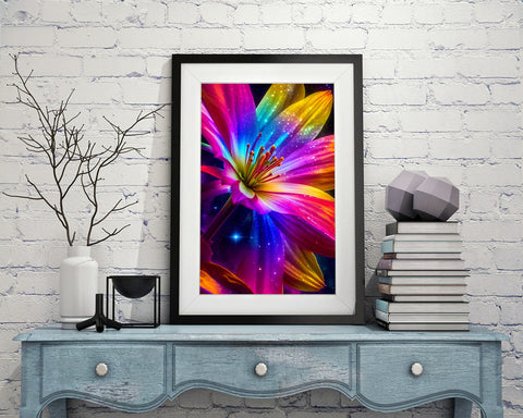 Neon Spectrum - DIY Diamond Painting Kit