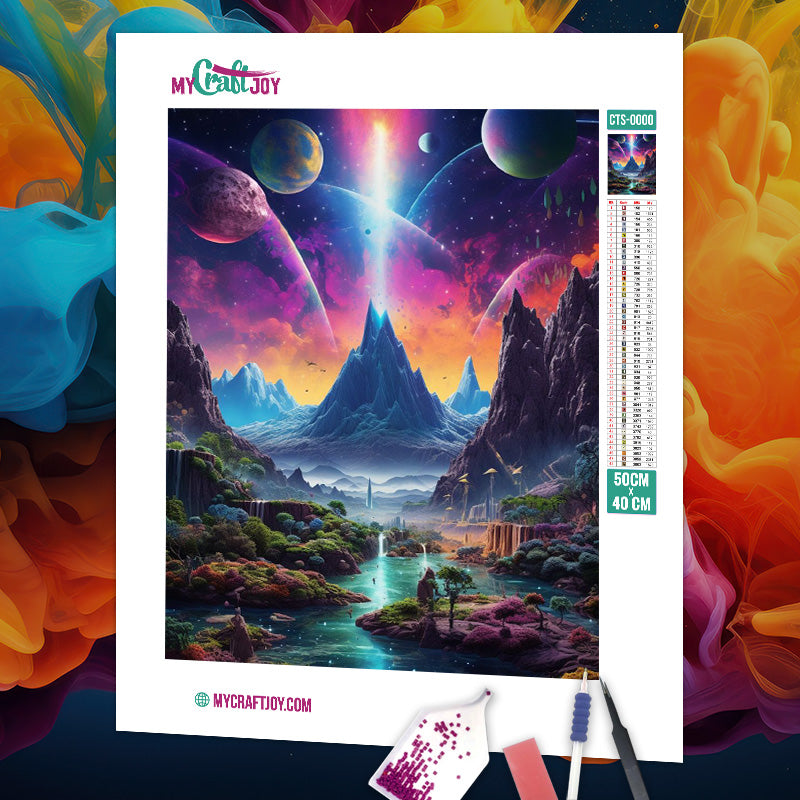 Celestial Symphony - DIY Diamond Painting Kit