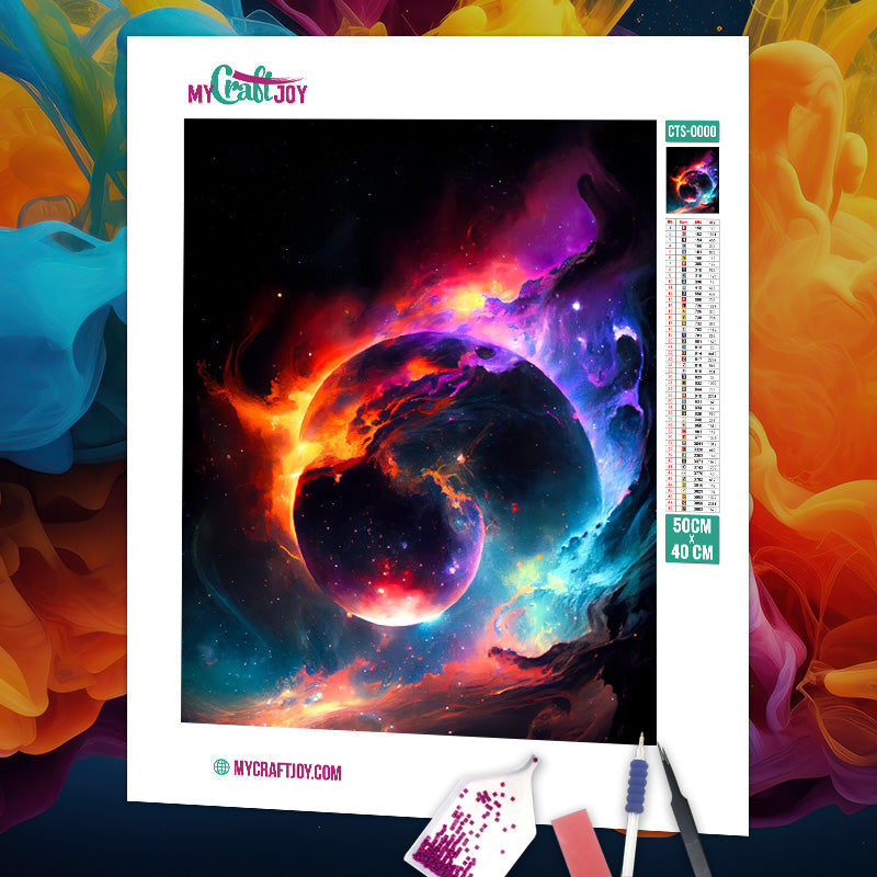 Celestial Symphony - DIY Diamond Painting Kit