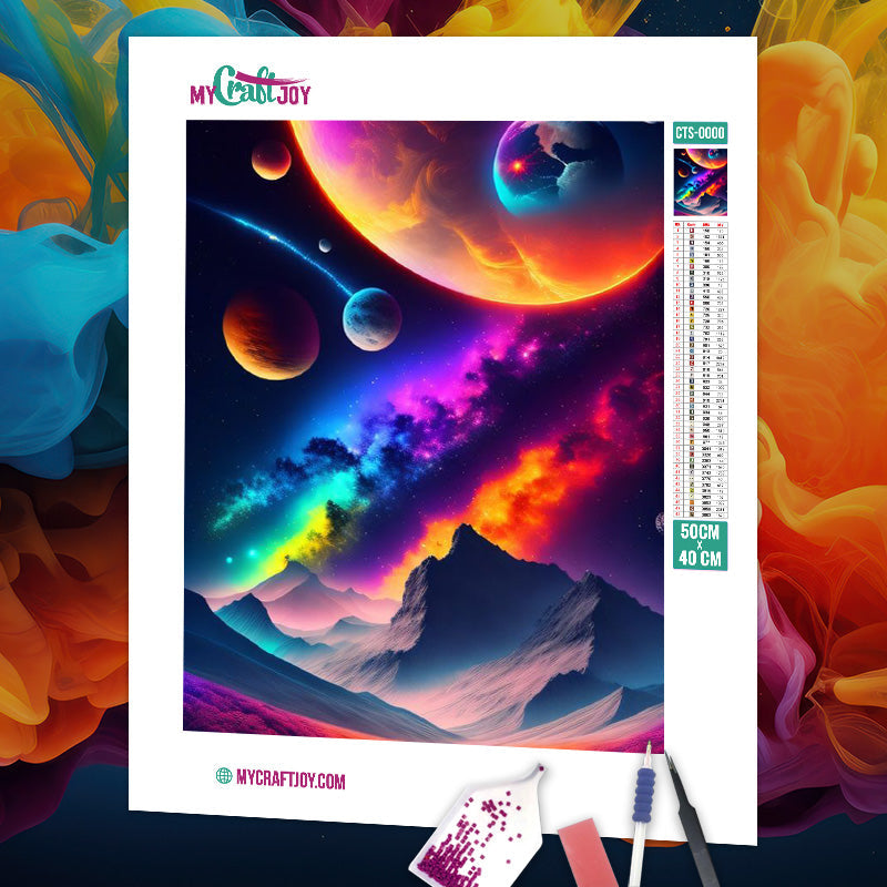 Celestial Symphony - DIY Diamond Painting Kit