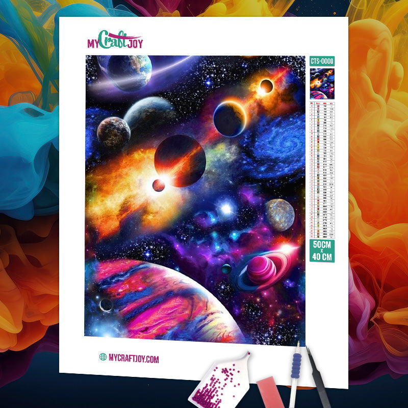 Celestial Symphony - DIY Diamond Painting Kit