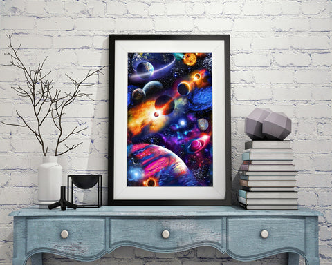 Celestial Symphony - DIY Diamond Painting Kit