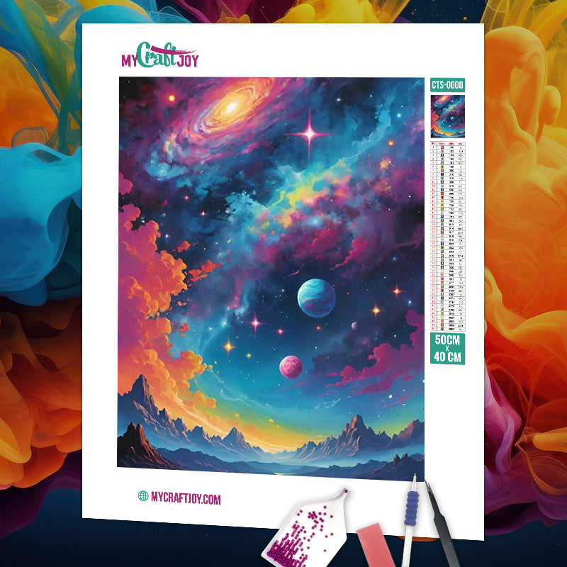 Celestial Symphony - DIY Diamond Painting Kit