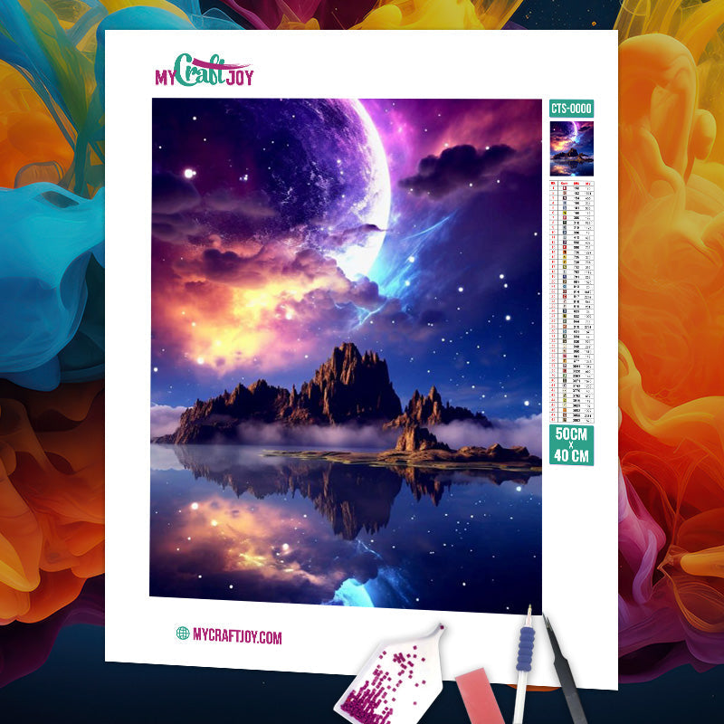 Celestial Symphony - DIY Diamond Painting Kit