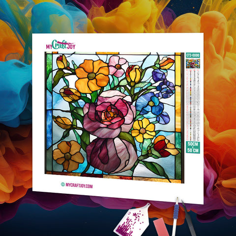 Stained Glass - DIY Diamond Painting Kit