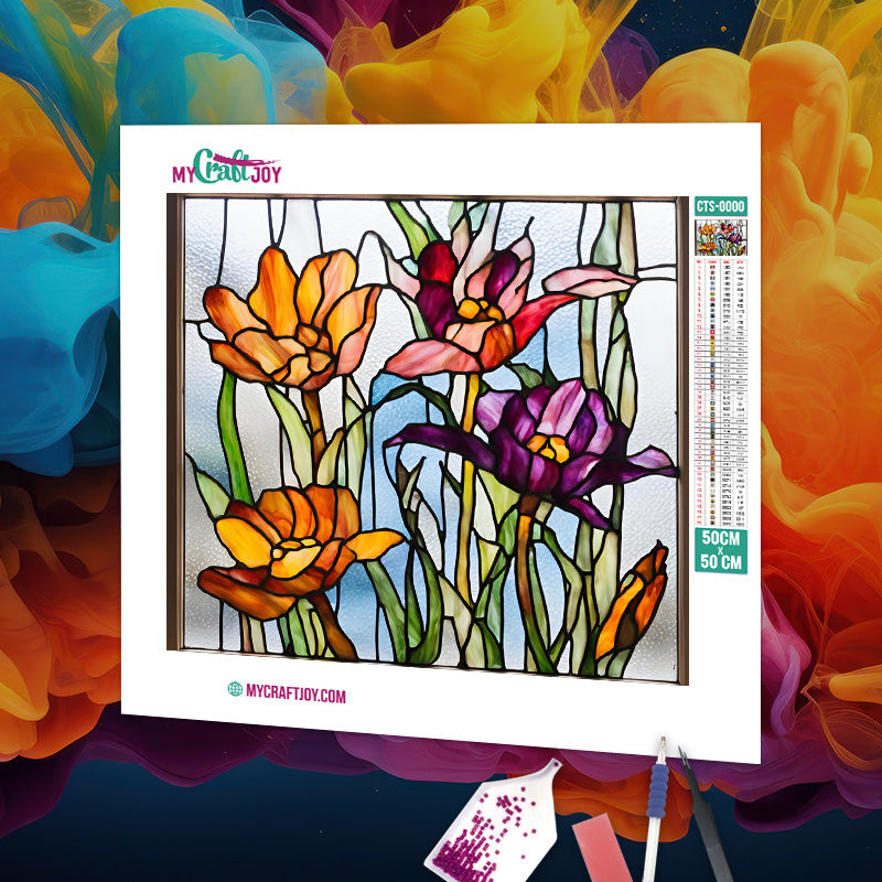 Stained Glass - DIY Diamond Painting Kit