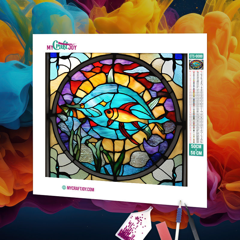 Stained Glass - DIY Diamond Painting Kit