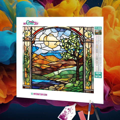 Stained Glass - DIY Diamond Painting Kit