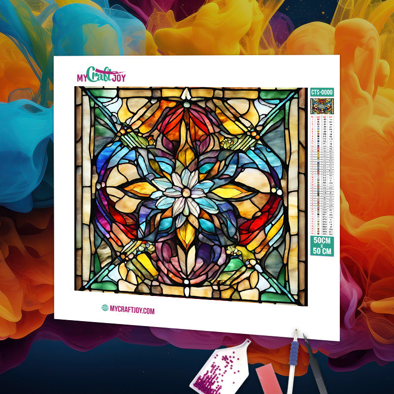 Stained Glass - DIY Diamond Painting Kit