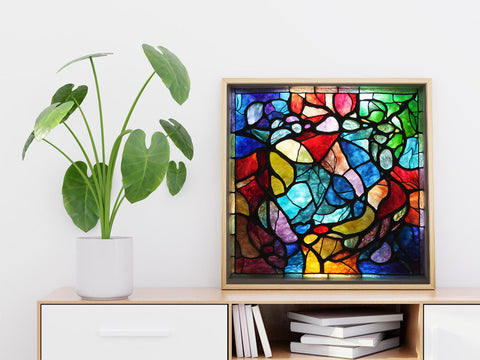 Stained Glass - DIY Diamond Painting Kit