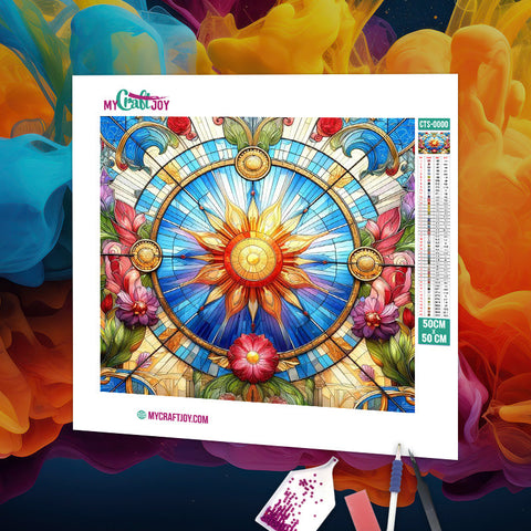 Stained Glass - DIY Diamond Painting Kit