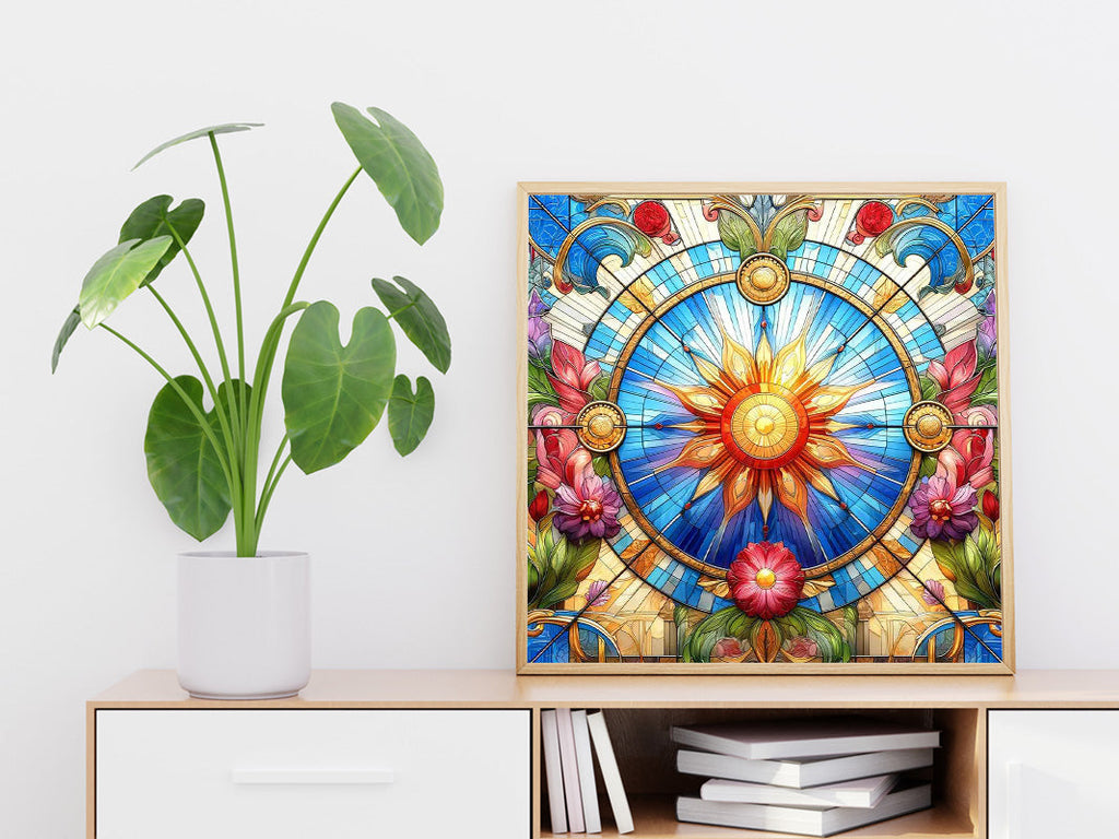 Stained Glass - DIY Diamond Painting Kit