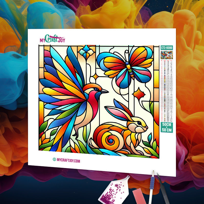 Stained Glass - DIY Diamond Painting Kit