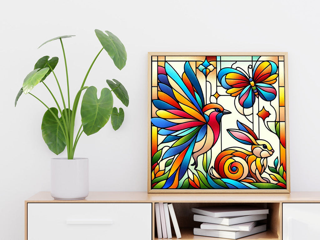 Stained Glass - DIY Diamond Painting Kit