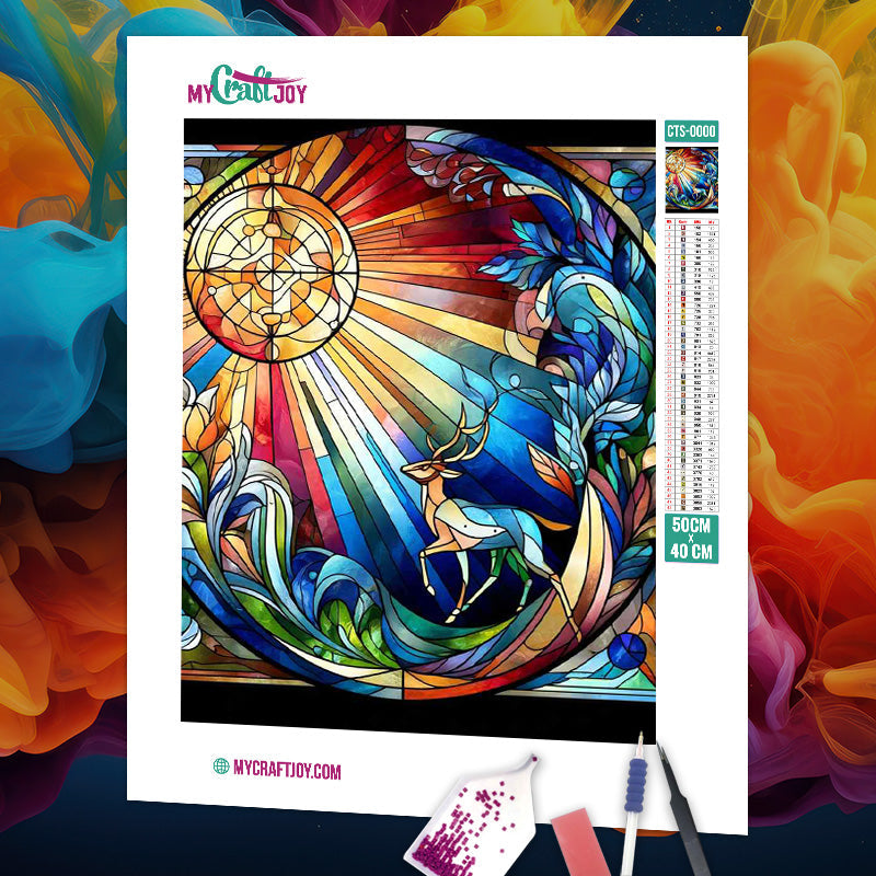 Stained Glass - DIY Diamond Painting Kit