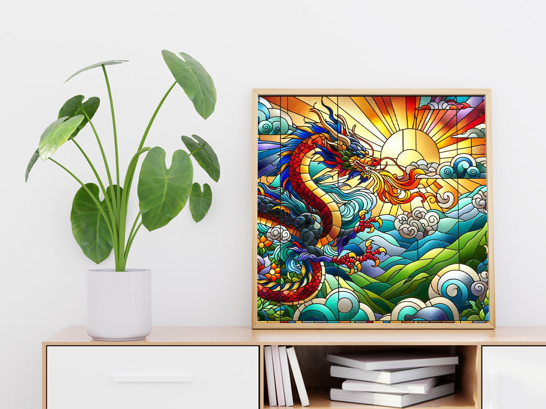 Stained Glass - DIY Diamond Painting Kit