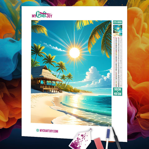 Summer Sunburst - DIY Diamond Painting Kit