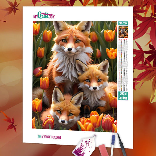 Twilight in Fall - DIY Diamond Painting Kit