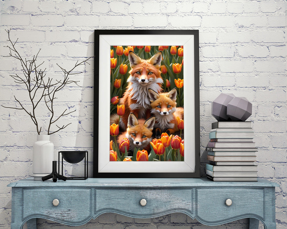 Twilight in Fall - DIY Diamond Painting Kit